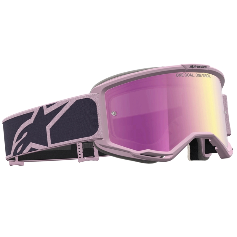 Alpinestars Vision 5 Rora motocrossbriller mørkegrå-pink