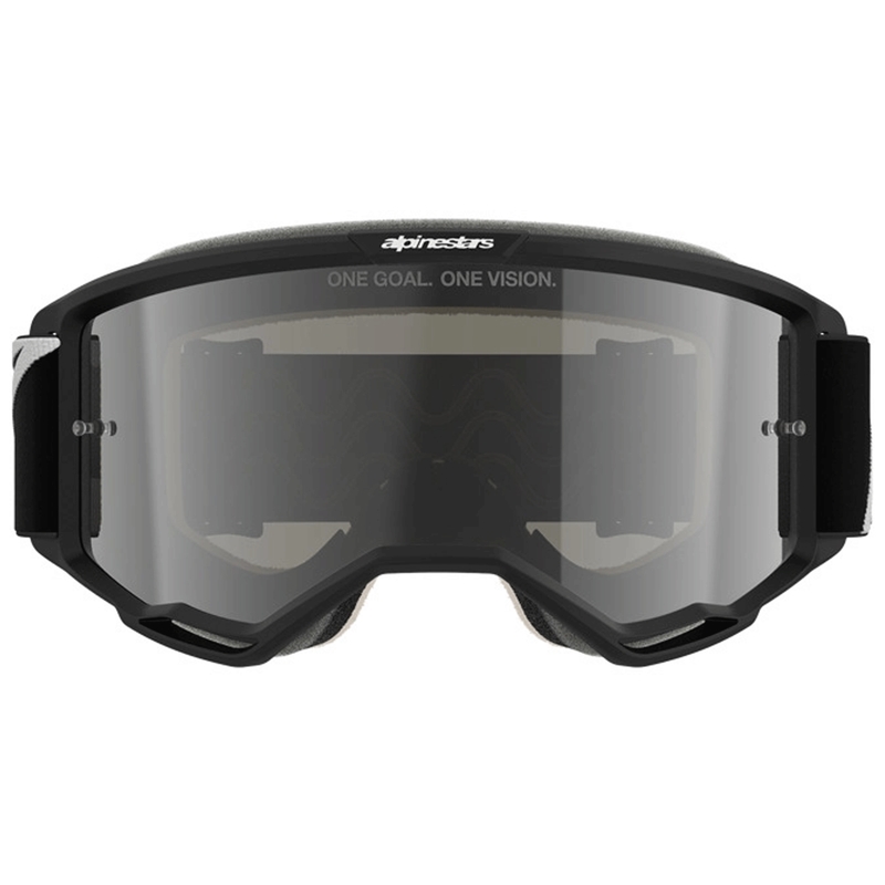 Alpinestars Vision 5 Corp 2 motocrossbriller sort-hvid