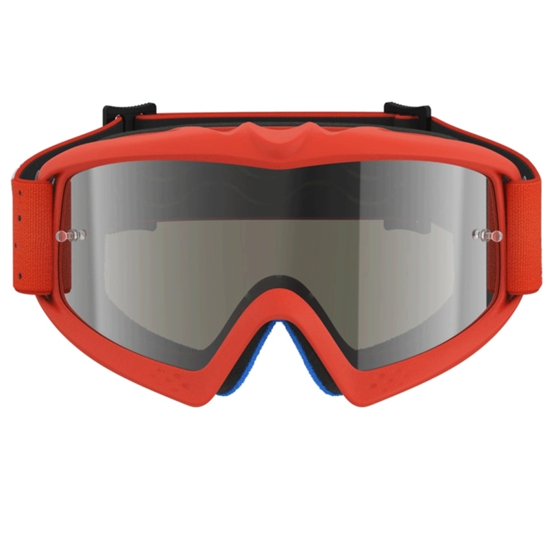 Alpinestars Vision Youth Vesta orange-sølv børne motocrossbriller