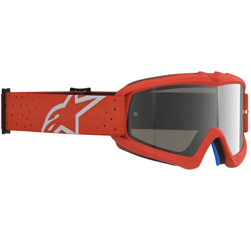 Alpinestars Vision Youth Vesta orange-sølv børne motocrossbriller