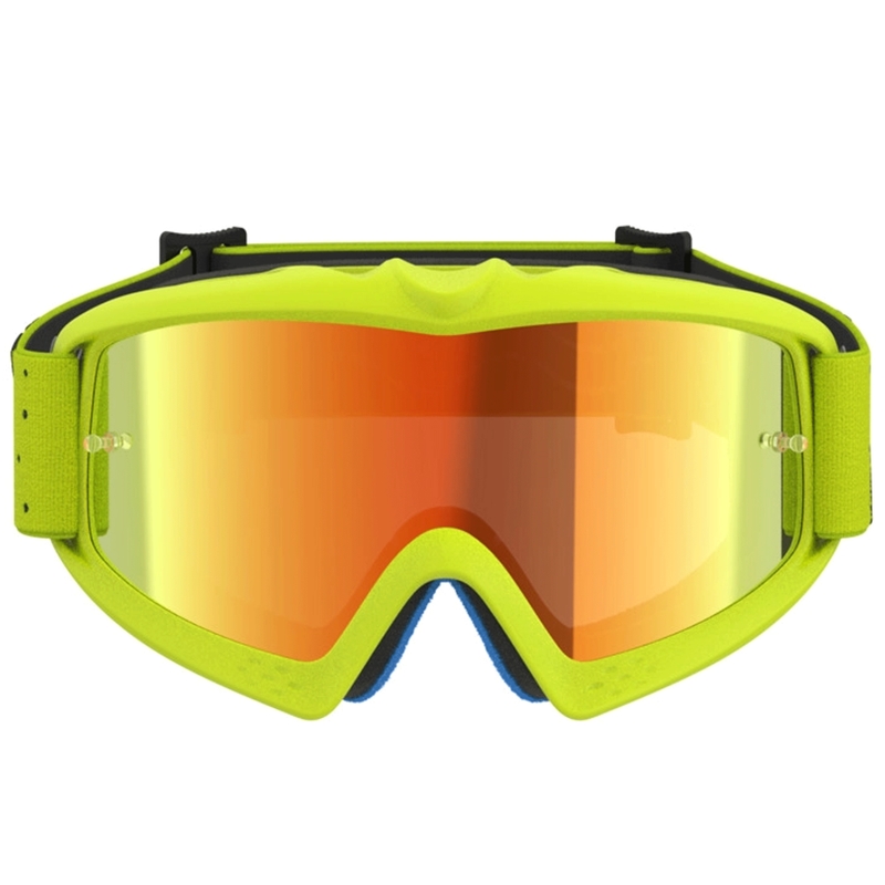 Børne motocrossbriller Vision Youth Vesta fluo gul-sort