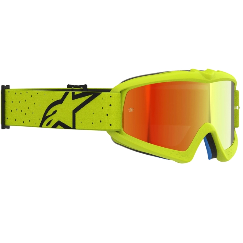 Børne motocrossbriller Vision Youth Vesta fluo gul-sort