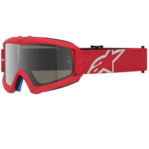 Alpinestars Vision Youth Vesta fluo rød-krom børne motocrossbriller