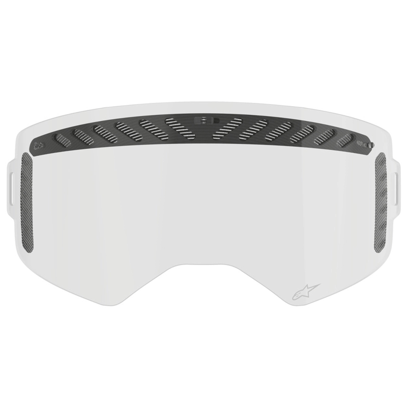 Clear Modulator Ventileret visir til Alpinestars Supertech beskyttelsesbriller
