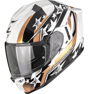 Scorpion EXO-1500 Air Etoile integralhjelm hvid-sort-guld