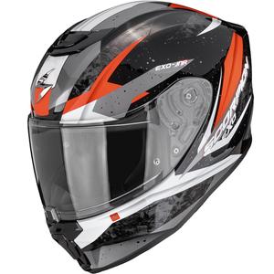 Scorpion EXO-JNR Air Tako børne motorcykelhjelm sort-rød