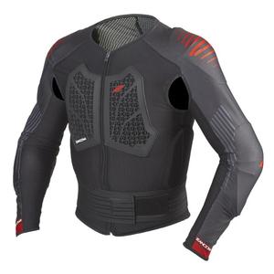 Kropsbeskytter Zandona Action X6 sort-rød 160-169 cm