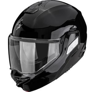 Scorpion EXO-TECH II Solid flip-up motorcykelhjelm, sort