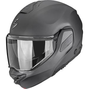 Scorpion EXO-TECH II Solid flip-up motorcykelhjelm mat antracit