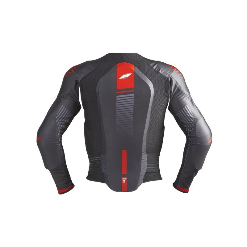 Kropsbeskytter Zandona Action X8 sort-rød 180-189 cm