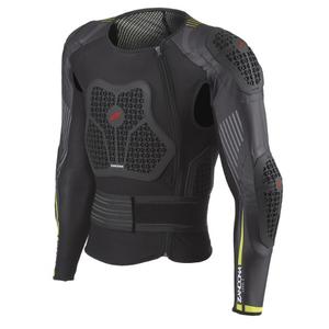 Kropsbeskytter Zandona Netcube X7 sort-fluogul 170-179 cm