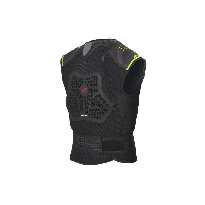 Vest Zandona Netcube X8 sort-fluogul 180-189 cm