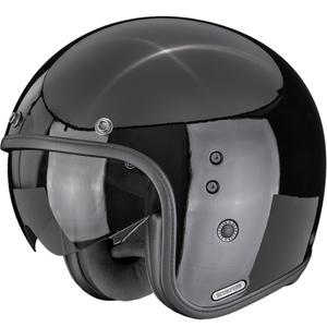 Scorpion Belfast II Solid Åben Motorcykelhjelm, Sort