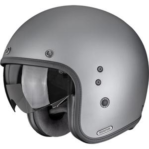 Scorpion Belfast II Solid Åben Motorcykelhjelm, Mat Titangrå