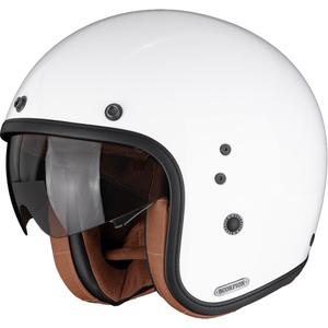 Scorpion Belfast II Luxe Åben Motorcykelhjelm Hvid