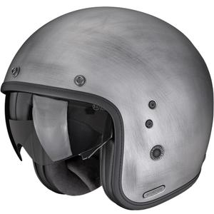 Scorpion Belfast II Scratch Open Face Motorcykelhjelm, Sølv