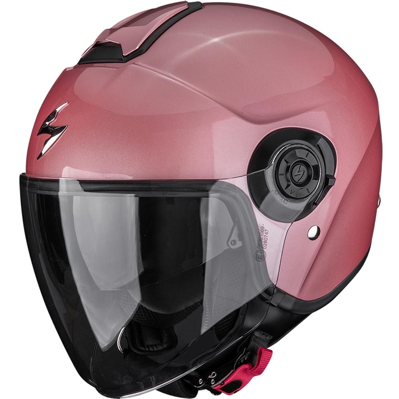 Scorpion EXO-CITY II Solid åben motorcykelhjelm metallic pink