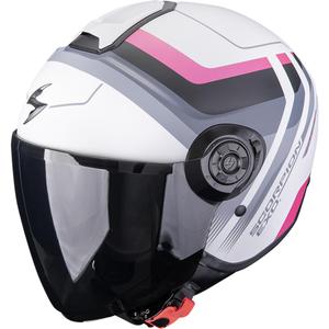 Scorpion EXO-CITY II Sport åben motorcykelhjelm, mat grå-pink