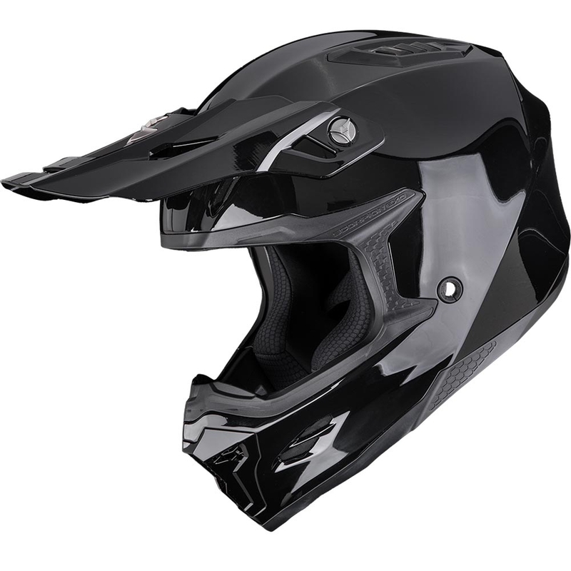 Scorpion SMX-10 Solid motocrosshjelm, sort
