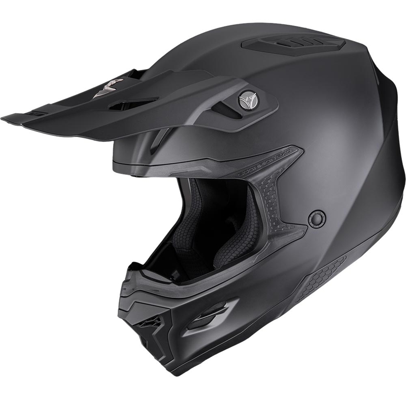 Scorpion SMX-10 Solid motocrosshjelm, matsort