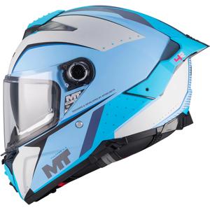 Integralhjelm MT Thunder 4 R SV Wind Tunnel C7 mat blågrå