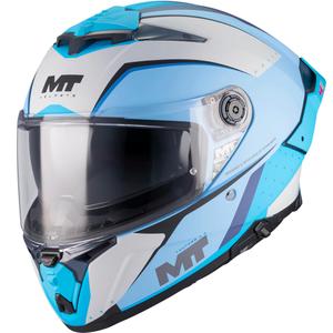 Integralhjelm MT Thunder 4 R SV Wind Tunnel C7 mat blågrå