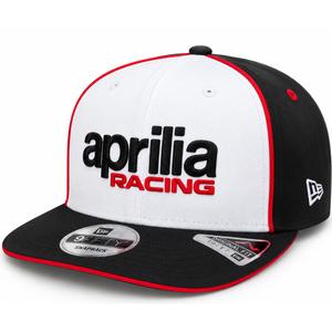Aprilia Racing x New Era team edition kasket sort/hvid