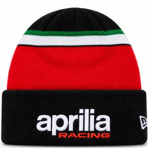 Aprilia BE A RACER kasket med logo rød-sort