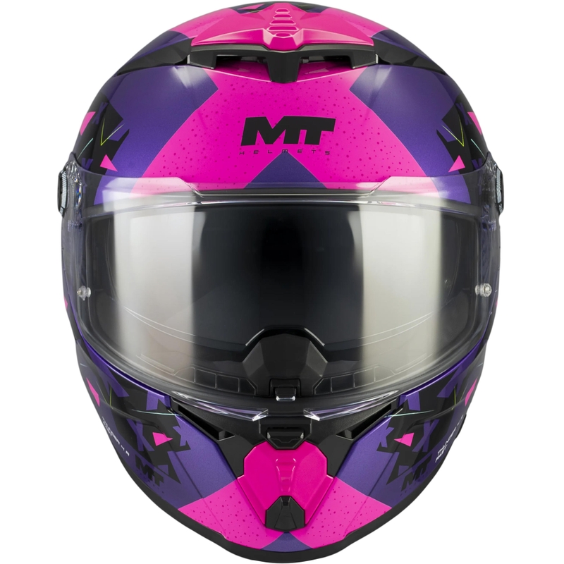 Integralhjelm MT Thunder 4 R SV Fast C8 lilla-pink-sort
