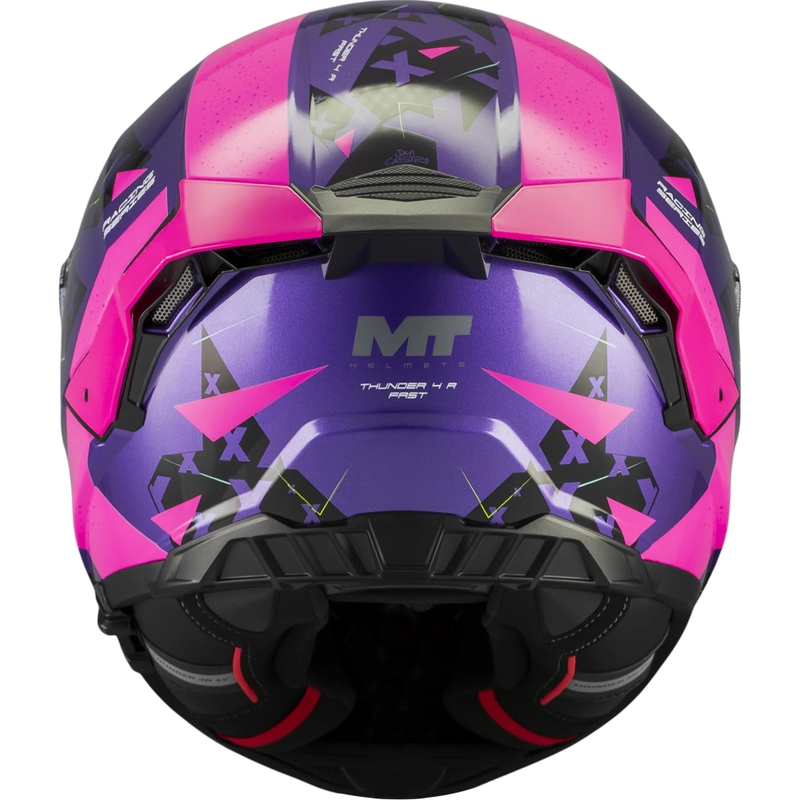 Integralhjelm MT Thunder 4 R SV Fast C8 lilla-pink-sort