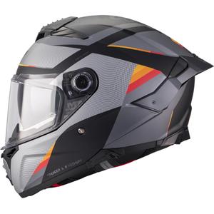 Integralhjelm MT Thunder 4 R SV Highway B5 mat grå-sort