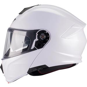 Flip-up motorcykelhjelm MT Genesis R SV A0 hvid