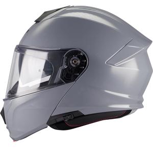 Flip-up motorcykelhjelm MT Genesis R SV A12 grå