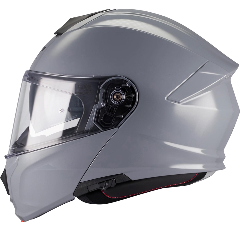 Flip-up motorcykelhjelm MT Genesis R SV A12 grå
