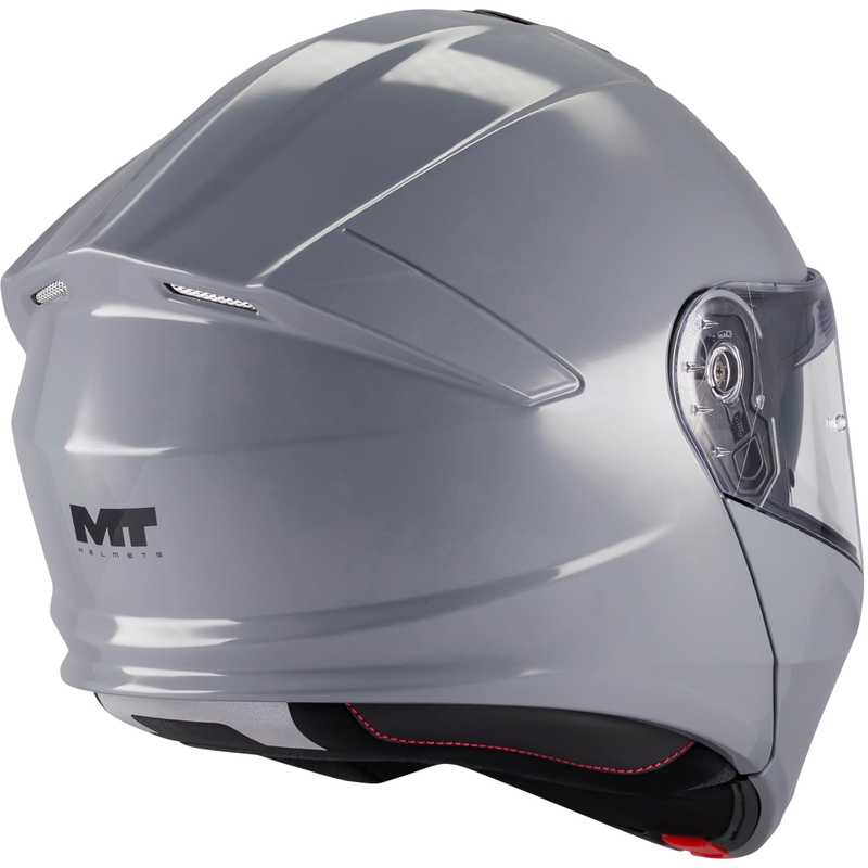 Flip-up motorcykelhjelm MT Genesis R SV A12 grå