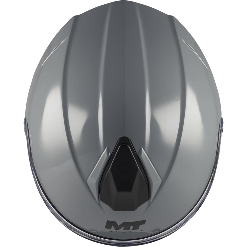 Flip-up motorcykelhjelm MT Genesis R SV A12 grå