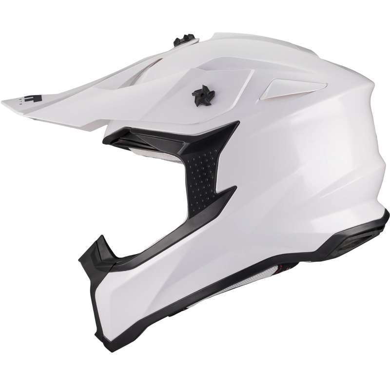Motocross hjelm MT Falcon S Pure A0 hvid