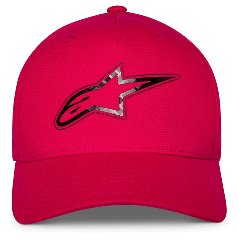 Alpinestars Carbon Fiber Kasket Rød