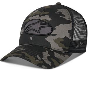 Alpinestars Oblique Camo Trucker Kasket sort-camo-sort