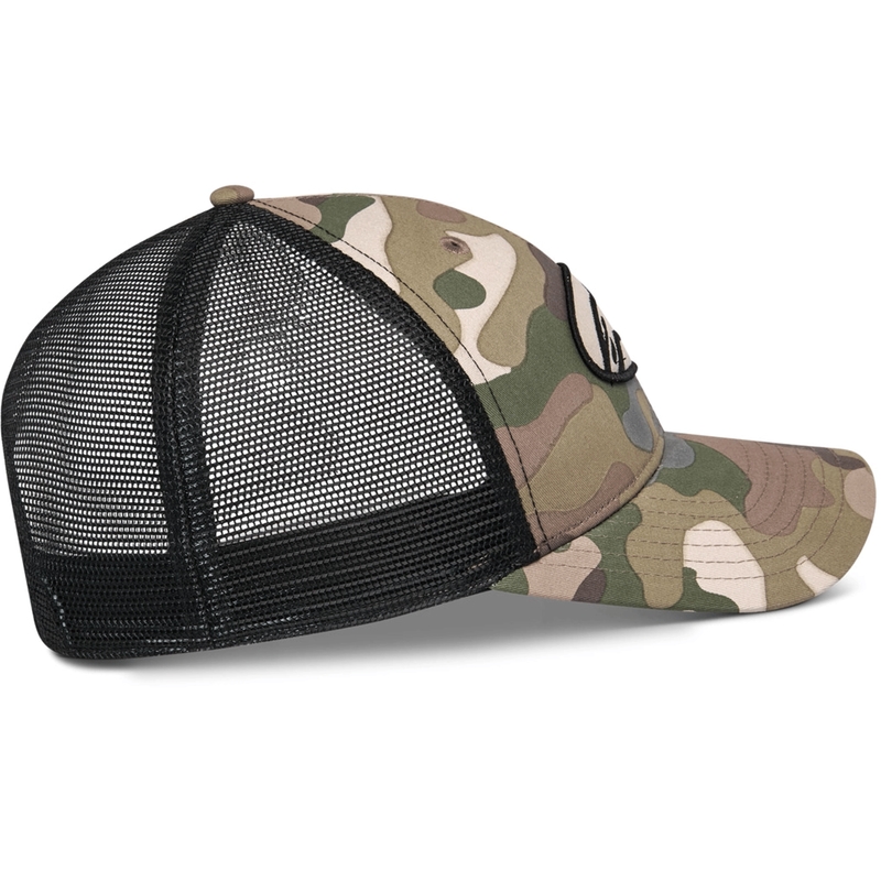 Alpinestars Oblique Camo Trucker Kasket, grøn-camo-sort