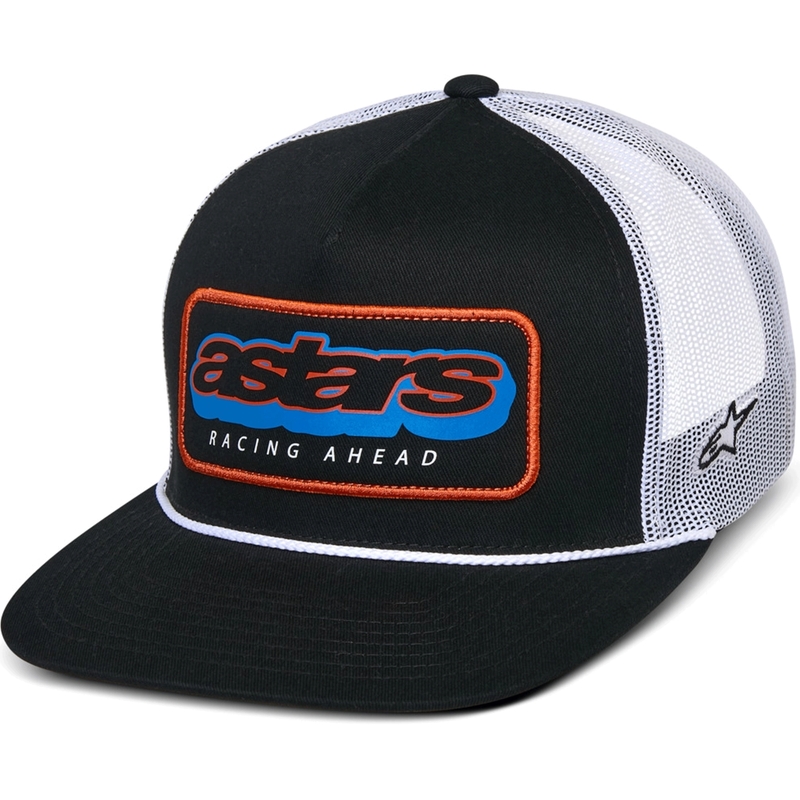Alpinestars Phosphor Trucker Kasket, sort-hvid