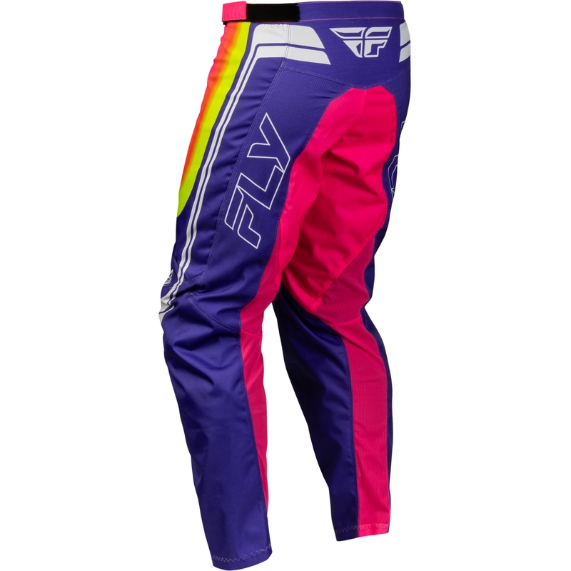 FLY Racing F-16 Raze motorcykel motocross bukser lilla-rød-gul
