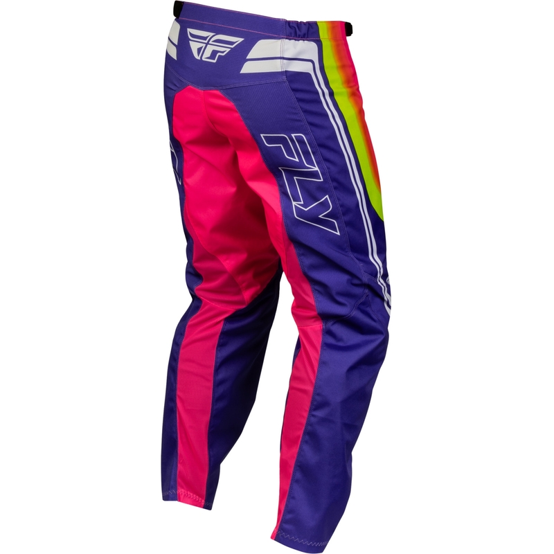 FLY Racing F-16 Raze motorcykel motocross bukser lilla-rød-gul