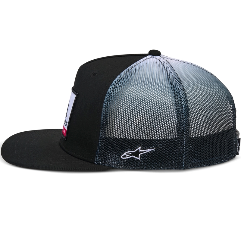Alpinestars Cali Gradient Trucker Kasket, sort-hvid
