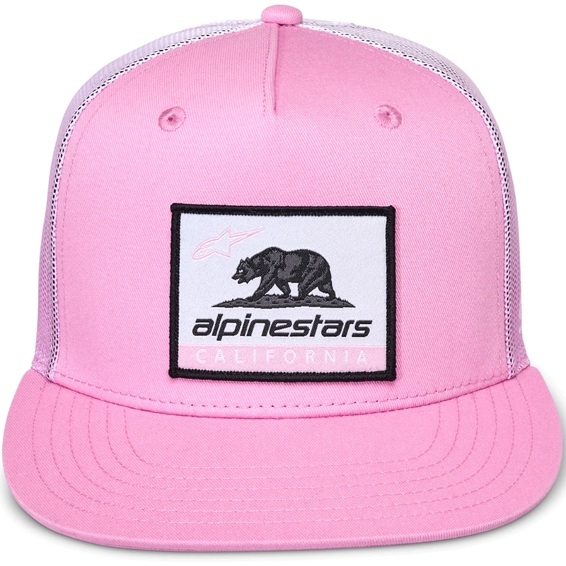 Alpinestars Cali Gradient Trucker Kasket, pink-hvid