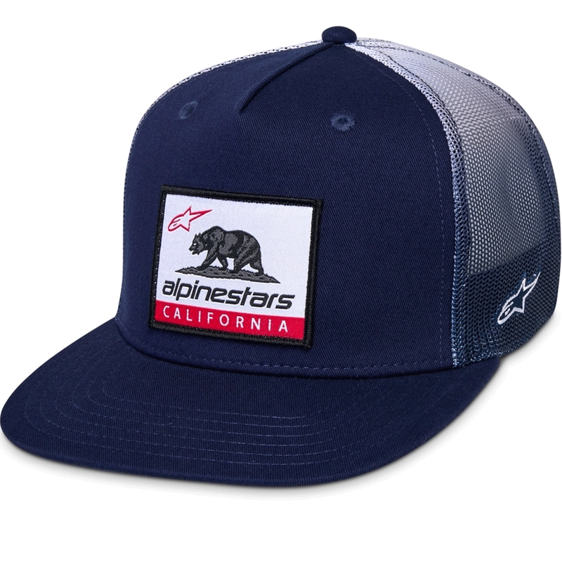Alpinestars Cali Gradient Trucker Kasket, blå-hvid