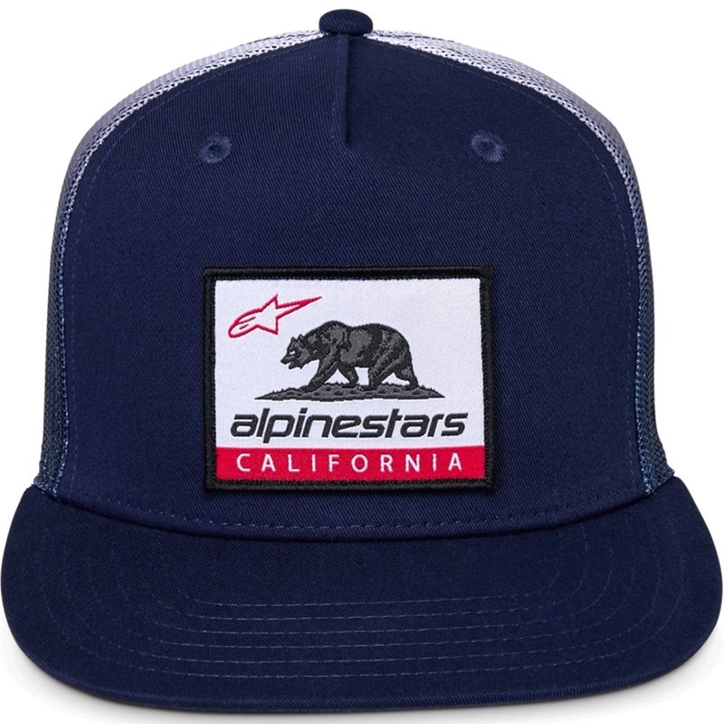 Alpinestars Cali Gradient Trucker Kasket, blå-hvid