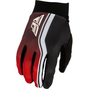 Motocrosshandsker til motorcykel FLY Racing F-16 Raze sort-rød-hvid