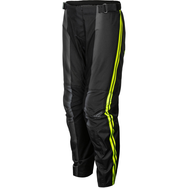 Børne motocrossbukser FLY Racing F-16 Raze sort-fluo gul
