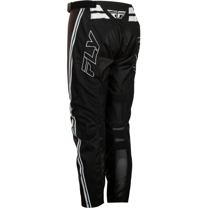 Børne motocrossbukser FLY Racing F-16 Raze sort-rød-hvid